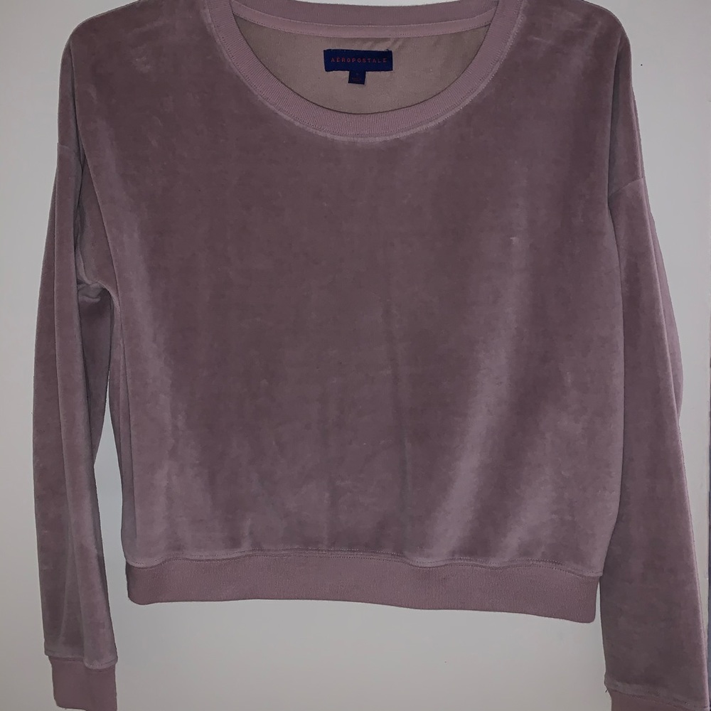 Lavender Aeropostale Velvet Long Sleeve